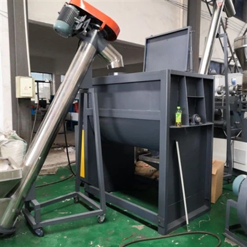 Horizontal Mixer 1ton With Screw Feeder